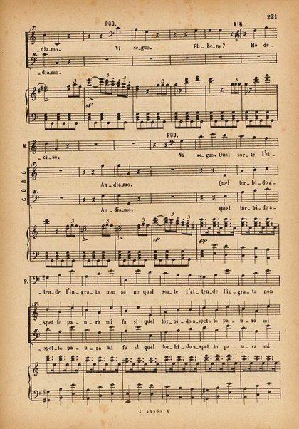 La gazza ladra : melodramma in due atti / G. Rossini ; opera completa [ridotta] per canto e pianoforte