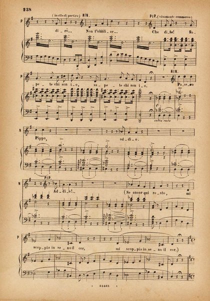 La gazza ladra : melodramma in due atti / G. Rossini ; opera completa [ridotta] per canto e pianoforte