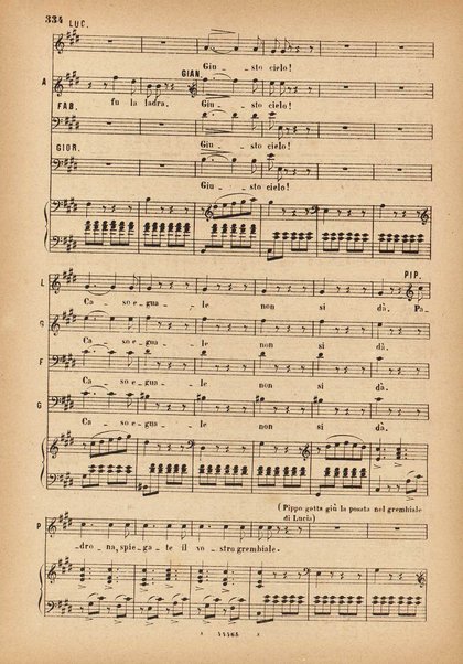 La gazza ladra : melodramma in due atti / G. Rossini ; opera completa [ridotta] per canto e pianoforte