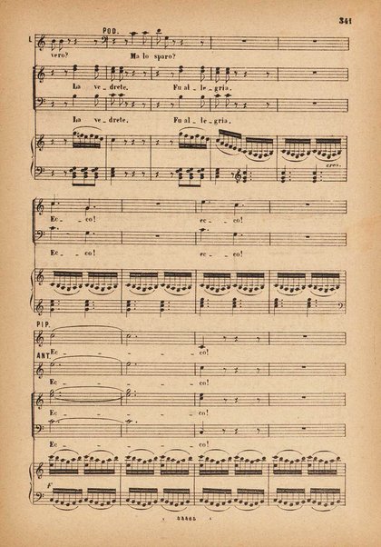 La gazza ladra : melodramma in due atti / G. Rossini ; opera completa [ridotta] per canto e pianoforte