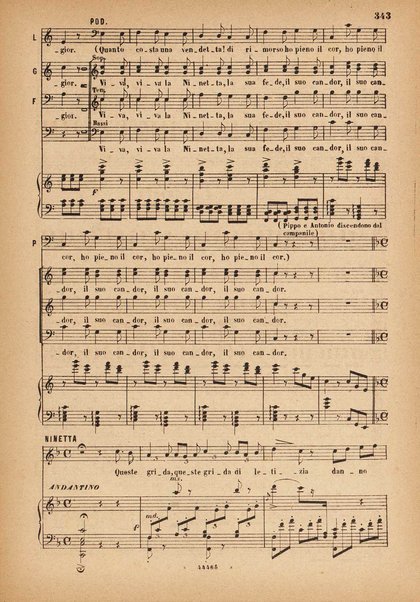 La gazza ladra : melodramma in due atti / G. Rossini ; opera completa [ridotta] per canto e pianoforte