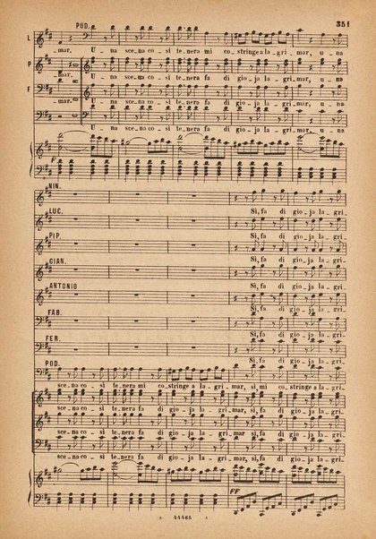 La gazza ladra : melodramma in due atti / G. Rossini ; opera completa [ridotta] per canto e pianoforte