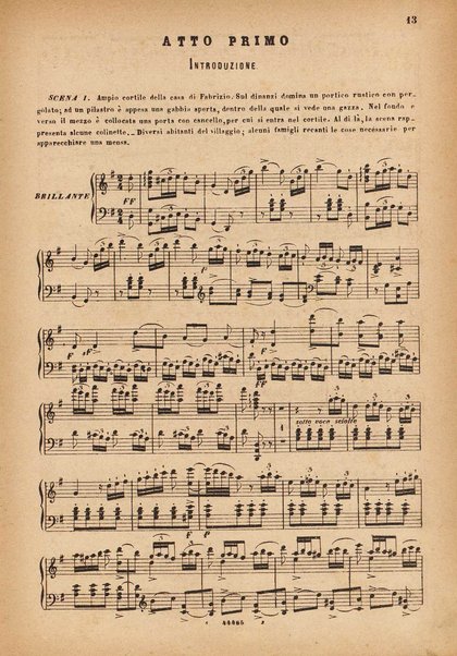 La gazza ladra : melodramma in due atti / G. Rossini ; opera completa [ridotta] per canto e pianoforte
