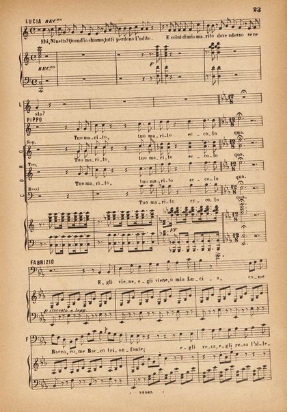 La gazza ladra : melodramma in due atti / G. Rossini ; opera completa [ridotta] per canto e pianoforte