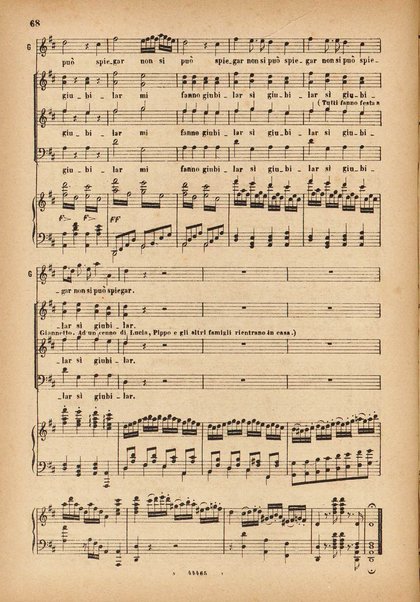 La gazza ladra : melodramma in due atti / G. Rossini ; opera completa [ridotta] per canto e pianoforte