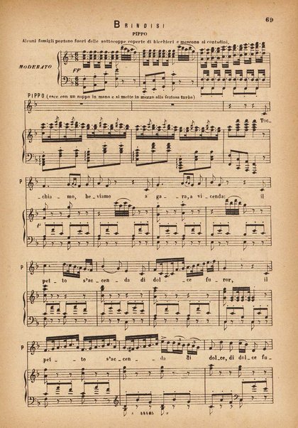 La gazza ladra : melodramma in due atti / G. Rossini ; opera completa [ridotta] per canto e pianoforte