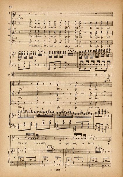 La gazza ladra : melodramma in due atti / G. Rossini ; opera completa [ridotta] per canto e pianoforte