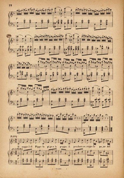 La gazza ladra : melodramma in due atti / G. Rossini ; opera completa [ridotta] per canto e pianoforte