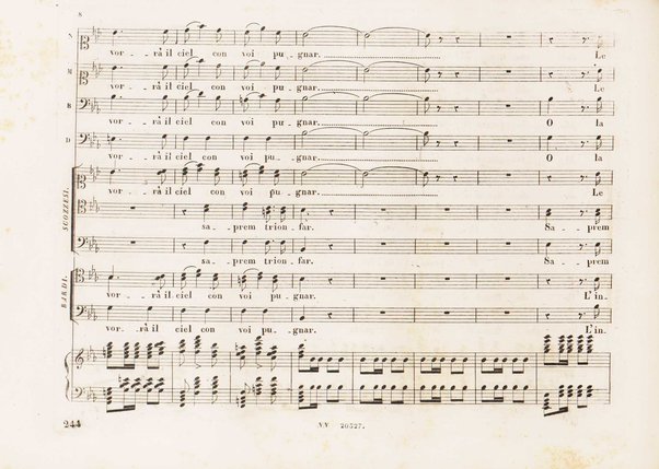 Roberto Bruce : opera in tre atti / parole di Alfonso Royer e Gustavo Vaez, recate in italiano da Calisto Bassi ; musica di Gioachino Rossini