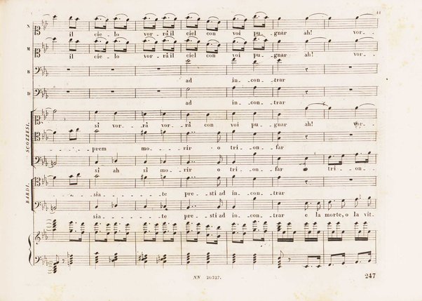 Roberto Bruce : opera in tre atti / parole di Alfonso Royer e Gustavo Vaez, recate in italiano da Calisto Bassi ; musica di Gioachino Rossini