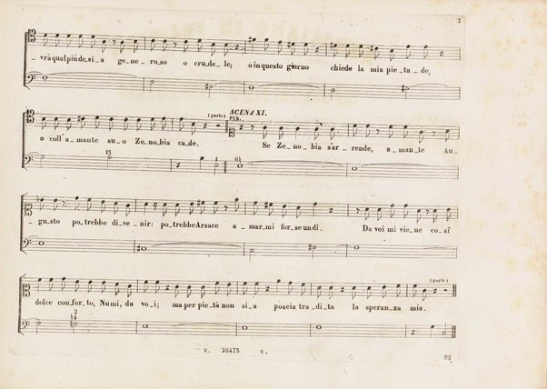 Aureliano in Palmira : dramma serio in due atti di Felice Romani / posto in musica da Gioachino Rossini ; riduzione per canto con accompagnamento di pianoforte di Emanuele Muzio