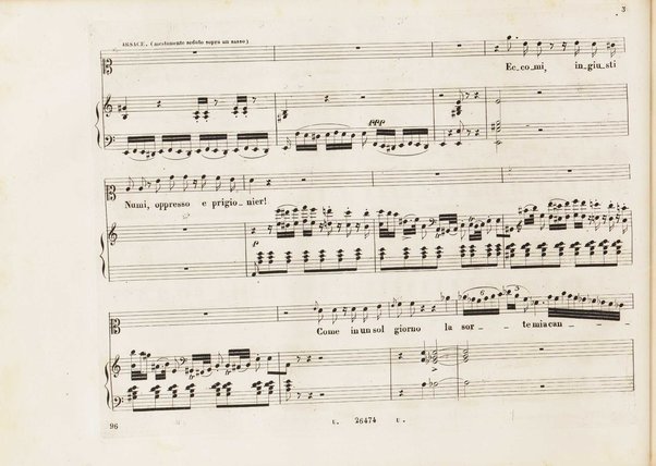 Aureliano in Palmira : dramma serio in due atti di Felice Romani / posto in musica da Gioachino Rossini ; riduzione per canto con accompagnamento di pianoforte di Emanuele Muzio