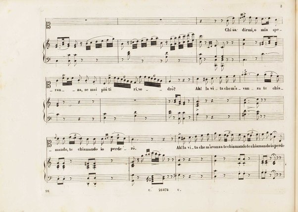 Aureliano in Palmira : dramma serio in due atti di Felice Romani / posto in musica da Gioachino Rossini ; riduzione per canto con accompagnamento di pianoforte di Emanuele Muzio