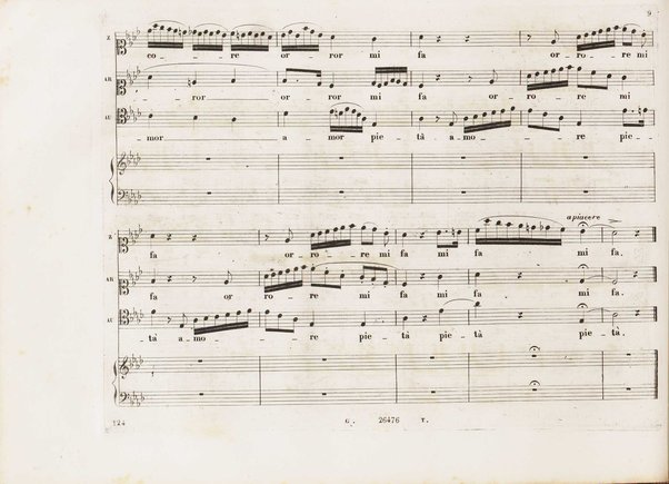 Aureliano in Palmira : dramma serio in due atti di Felice Romani / posto in musica da Gioachino Rossini ; riduzione per canto con accompagnamento di pianoforte di Emanuele Muzio