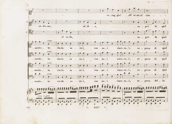 Aureliano in Palmira : dramma serio in due atti di Felice Romani / posto in musica da Gioachino Rossini ; riduzione per canto con accompagnamento di pianoforte di Emanuele Muzio