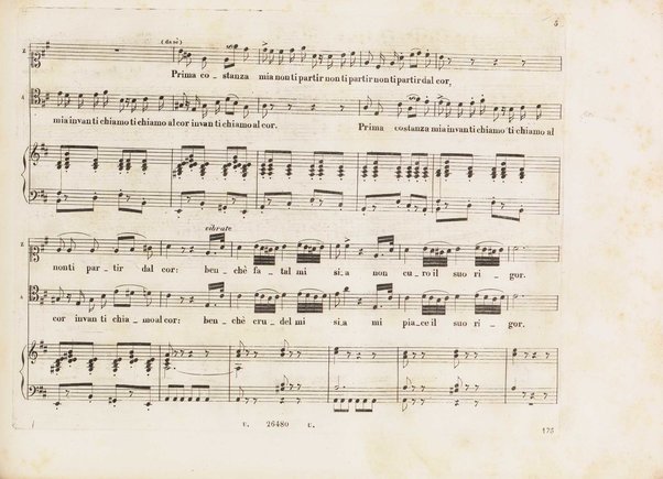 Aureliano in Palmira : dramma serio in due atti di Felice Romani / posto in musica da Gioachino Rossini ; riduzione per canto con accompagnamento di pianoforte di Emanuele Muzio