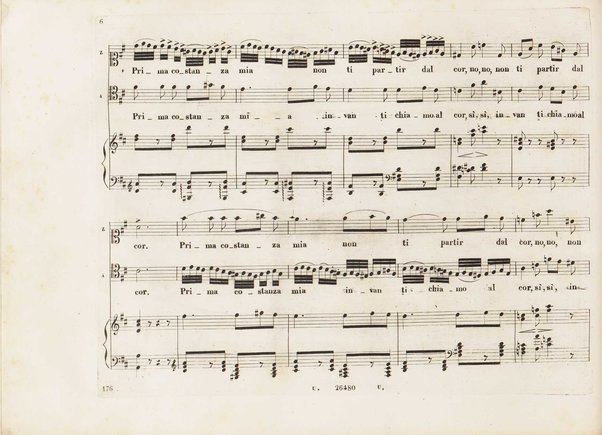 Aureliano in Palmira : dramma serio in due atti di Felice Romani / posto in musica da Gioachino Rossini ; riduzione per canto con accompagnamento di pianoforte di Emanuele Muzio