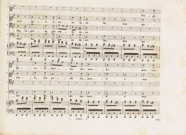 Aureliano in Palmira : dramma serio in due atti di Felice Romani / posto in musica da Gioachino Rossini ; riduzione per canto con accompagnamento di pianoforte di Emanuele Muzio