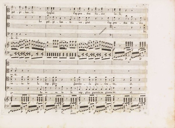 Aureliano in Palmira : dramma serio in due atti di Felice Romani / posto in musica da Gioachino Rossini ; riduzione per canto con accompagnamento di pianoforte di Emanuele Muzio