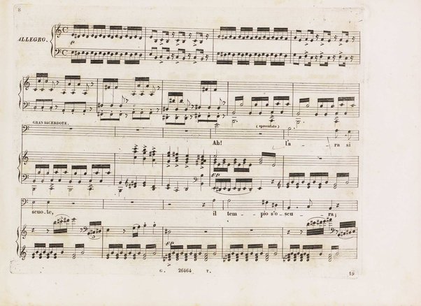 Aureliano in Palmira : dramma serio in due atti di Felice Romani / posto in musica da Gioachino Rossini ; riduzione per canto con accompagnamento di pianoforte di Emanuele Muzio