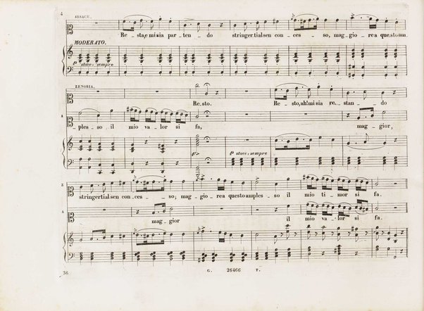 Aureliano in Palmira : dramma serio in due atti di Felice Romani / posto in musica da Gioachino Rossini ; riduzione per canto con accompagnamento di pianoforte di Emanuele Muzio