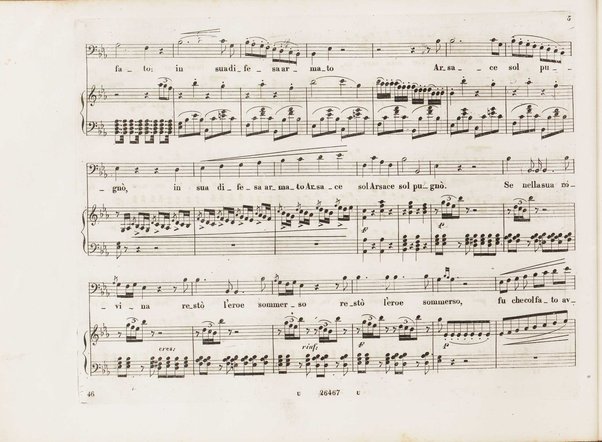 Aureliano in Palmira : dramma serio in due atti di Felice Romani / posto in musica da Gioachino Rossini ; riduzione per canto con accompagnamento di pianoforte di Emanuele Muzio