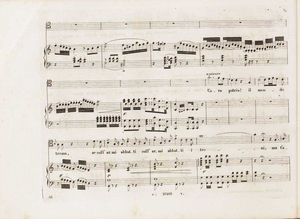 Aureliano in Palmira : dramma serio in due atti di Felice Romani / posto in musica da Gioachino Rossini ; riduzione per canto con accompagnamento di pianoforte di Emanuele Muzio