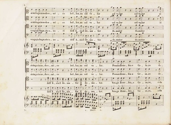 Aureliano in Palmira : dramma serio in due atti di Felice Romani / posto in musica da Gioachino Rossini ; riduzione per canto con accompagnamento di pianoforte di Emanuele Muzio