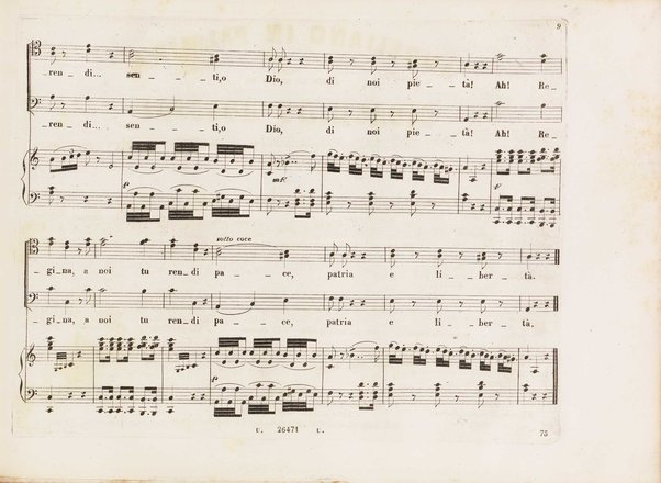 Aureliano in Palmira : dramma serio in due atti di Felice Romani / posto in musica da Gioachino Rossini ; riduzione per canto con accompagnamento di pianoforte di Emanuele Muzio