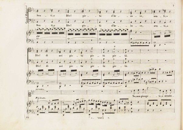 Aureliano in Palmira : dramma serio in due atti di Felice Romani / posto in musica da Gioachino Rossini ; riduzione per canto con accompagnamento di pianoforte di Emanuele Muzio