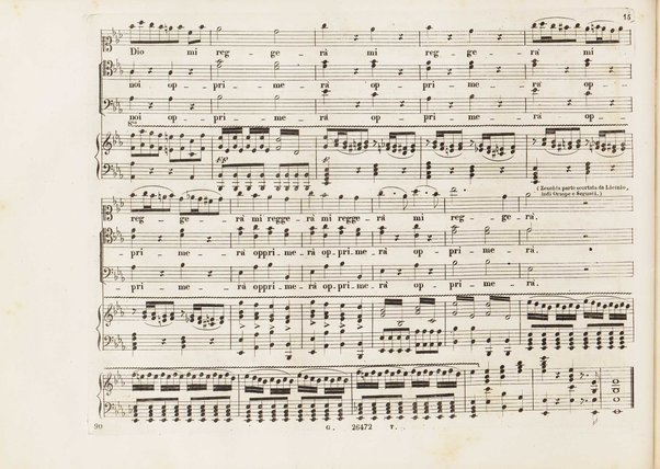 Aureliano in Palmira : dramma serio in due atti di Felice Romani / posto in musica da Gioachino Rossini ; riduzione per canto con accompagnamento di pianoforte di Emanuele Muzio