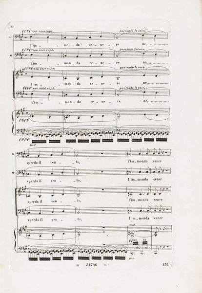 La forza del destino : opera in quattro atti / del maestro cavaliere Giuseppe Verdi ; poesia di F. M. Piave