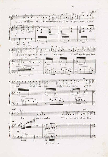 Don Carlo : opera in cinque atti / parole di Méry e Camillo Du Locle ; musica di G. Verdi ; traduzione italiana di Achille de Lauzières ; riduzione per canto e pianoforte di Vauthrot e G. Ricordi