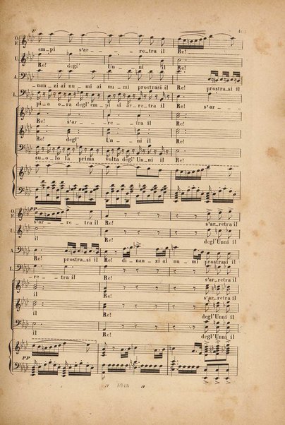 Attila : dramma lirico in 3 atti con prologo / poesia di T. Solera ; musica del M.o Giuseppe Verdi