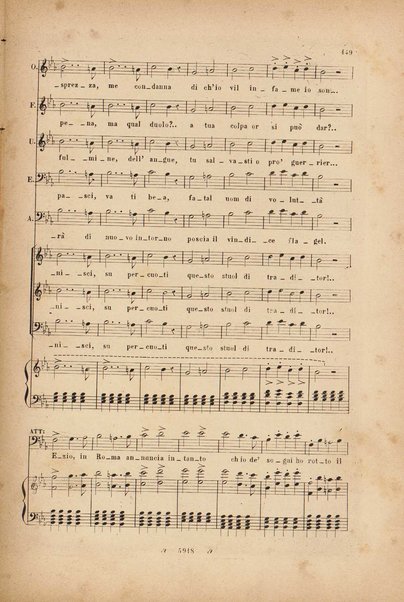 Attila : dramma lirico in 3 atti con prologo / poesia di T. Solera ; musica del M.o Giuseppe Verdi