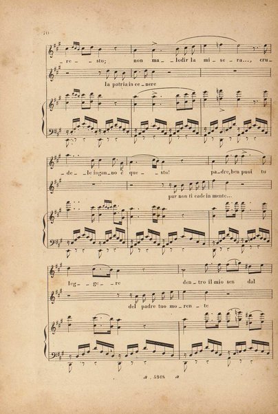 Attila : dramma lirico in 3 atti con prologo / poesia di T. Solera ; musica del M.o Giuseppe Verdi