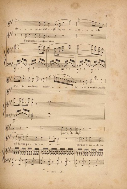 Attila : dramma lirico in 3 atti con prologo / poesia di T. Solera ; musica del M.o Giuseppe Verdi