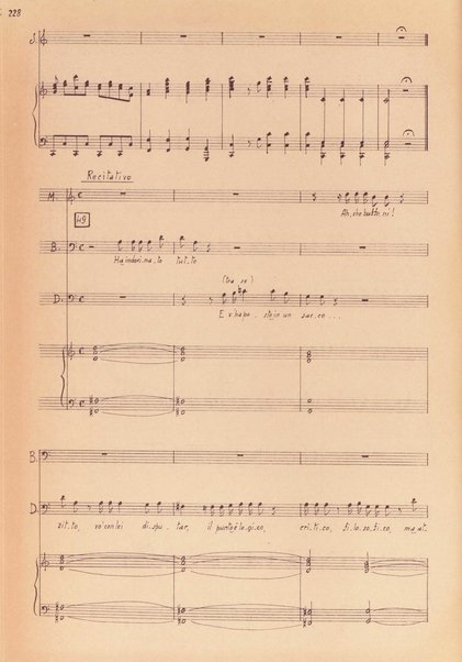 I due baroni : opera buffa in due atti / Domenico Cimarosa ; [rev. di V. Frazzi]