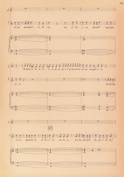 I due baroni : opera buffa in due atti / Domenico Cimarosa ; [rev. di V. Frazzi]