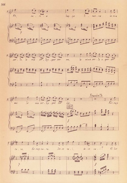 I due baroni : opera buffa in due atti / Domenico Cimarosa ; [rev. di V. Frazzi]