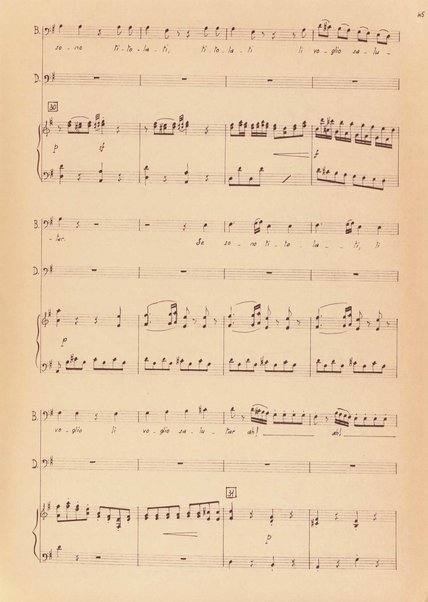 I due baroni : opera buffa in due atti / Domenico Cimarosa ; [rev. di V. Frazzi]