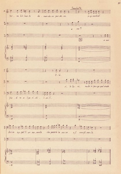 I due baroni : opera buffa in due atti / Domenico Cimarosa ; [rev. di V. Frazzi]