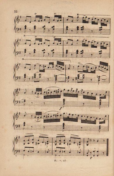 La donna del lago : melodramma serio in due atti / di Andrea Leone Tottolaposto in musica da Gioachino Rossini ; riduzione per pianoforte solo