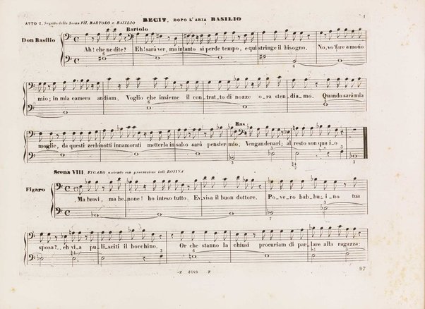 Il barbiere di Siviglia : melodramma giocoso di Cesare Sterbini / posto in musica dal cav.e Gioachino Rossini