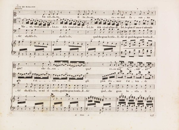 Il barbiere di Siviglia : melodramma giocoso di Cesare Sterbini / posto in musica dal cav.e Gioachino Rossini