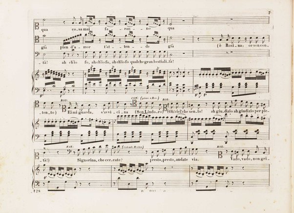 Il barbiere di Siviglia : melodramma giocoso di Cesare Sterbini / posto in musica dal cav.e Gioachino Rossini