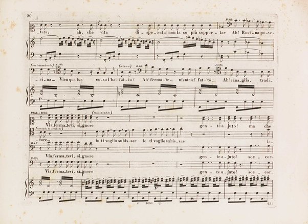 Il barbiere di Siviglia : melodramma giocoso di Cesare Sterbini / posto in musica dal cav.e Gioachino Rossini