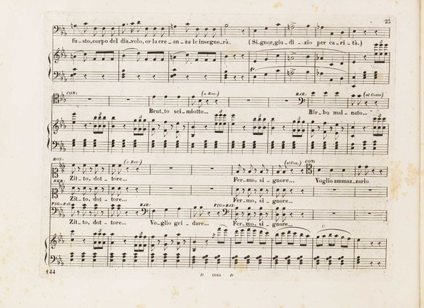 Il barbiere di Siviglia : melodramma giocoso di Cesare Sterbini / posto in musica dal cav.e Gioachino Rossini