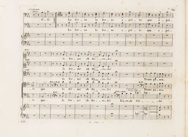 Il barbiere di Siviglia : melodramma giocoso di Cesare Sterbini / posto in musica dal cav.e Gioachino Rossini