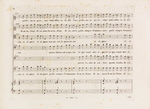 Il barbiere di Siviglia : melodramma giocoso di Cesare Sterbini / posto in musica dal cav.e Gioachino Rossini